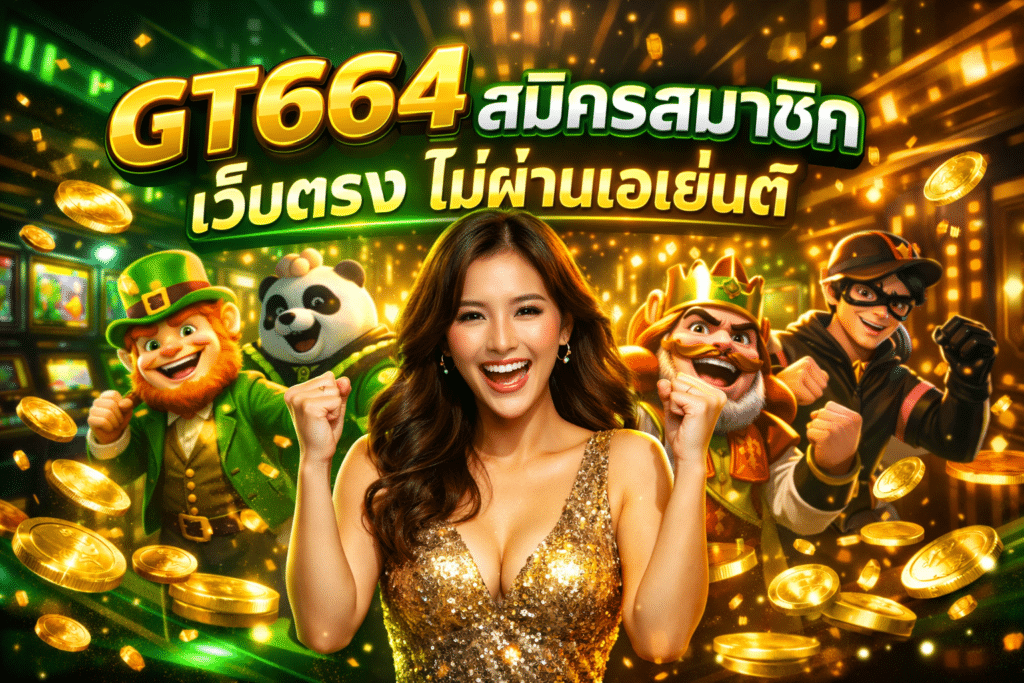 GT664 สมัครสมาชิก เว็บตรง ไม่ผ่านเอเย่นต์