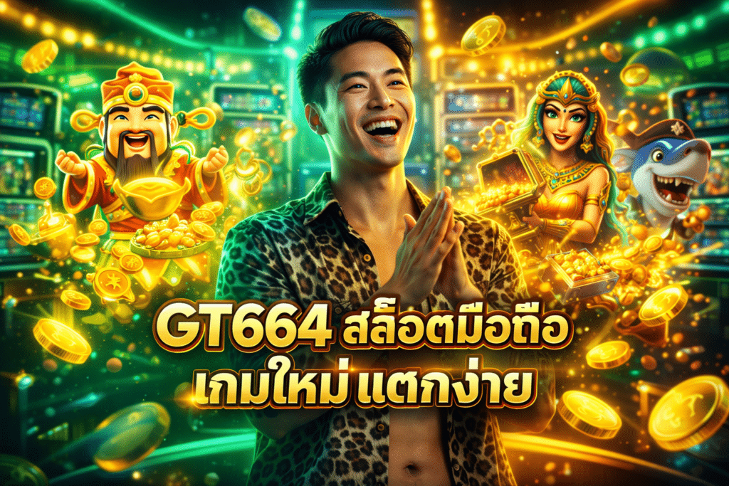GT664 สล็อตมือถือ เกมใหม่ แตกง่าย